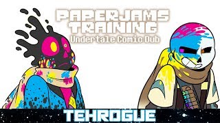 Paperjams Training - Undertale Au Comic Dub