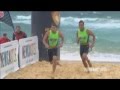 There was an ugly finish to the newcastle leg of the ironman series with matt poole