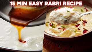 15 Min Rabri Recipe Anyone Can Make