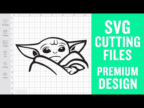 Baby Yoda Cut File Svg Cut Files for Cricut Silhouette Premium cut SVG