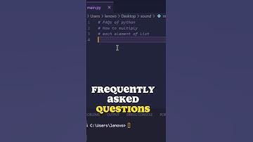 How to Python: Answer to Commonly Asked Question 🧐 #python #coding