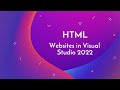 How to make a website in Visual Studio 2022