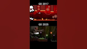 2017 vs 2025 Geometry Dash Levels Which Looks Better?