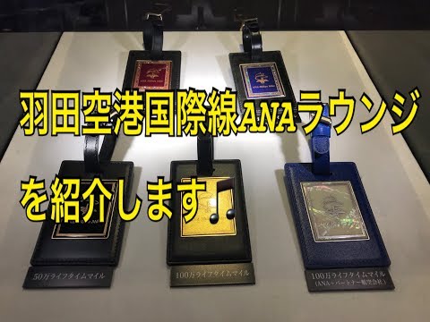 【空港ラウンジ】羽田空港国際線ANAラウンジの紹介します♬
