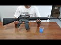 M16 gel blaster unboxing 2023  powerful electric splatter ball toy gun