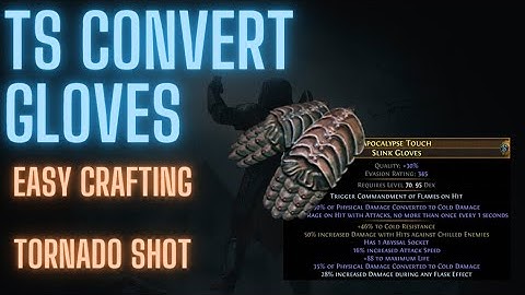 Craft TS Convert gloves for ANY budget! Low, medium or high crafting guide