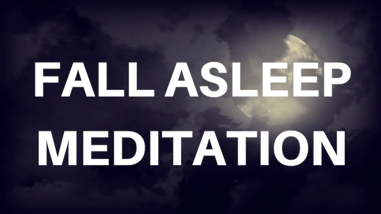 FALL ASLEEP GUIDED MEDITATION FOR DEEP SLEEP (VOICE ONLY VERSION) - YouTube
