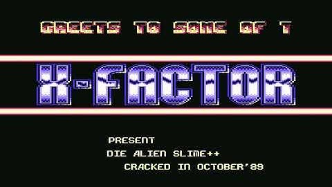 XF! X-Factor Intro 09 ! Commodore 64 (C64)