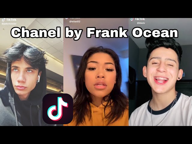 Chanel by Frank Ocean TikTok Compilation 