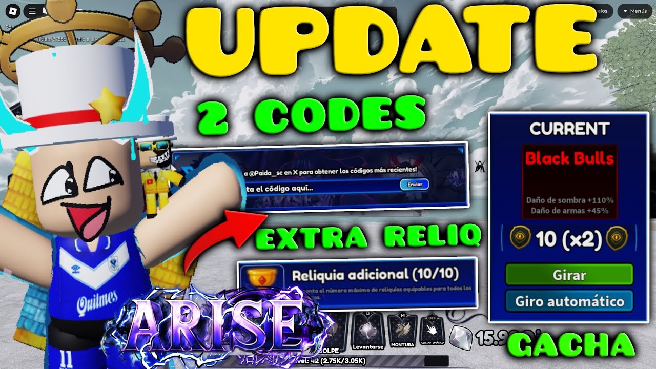 🚨UPDATE ARISE CROSSOVER CODES ROBLOX