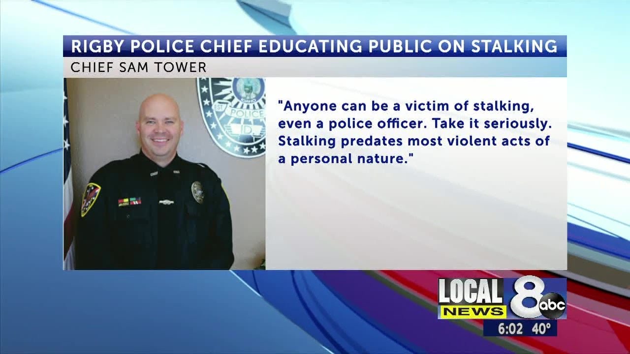 Rigby Police Chief raises stalking awareness, prevention YouTube