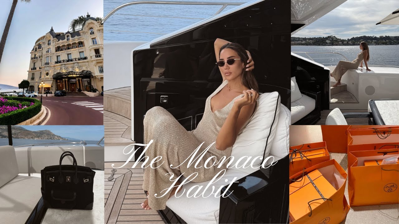 Monaco Vlog : Euro Summer continues, Hermes, Goyard Shopping and food talk