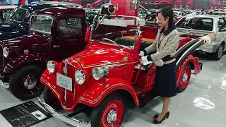 ダットサン 消防車 手回し サイレン 実演