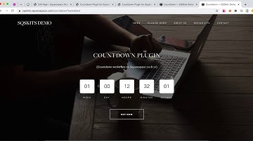 Countdown Plugin for Squarespace
