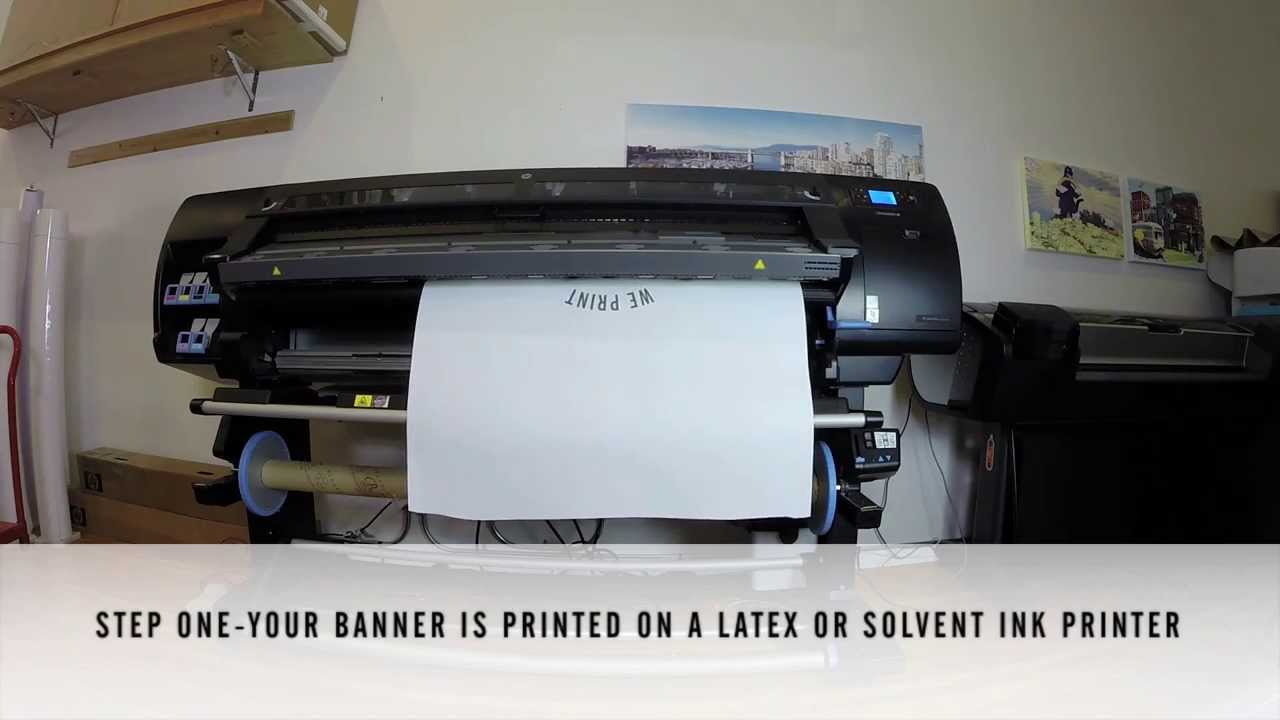 How Banner Stands Are Made, Retractable Banner Stand Printing At Clubcard | Clubcard TV