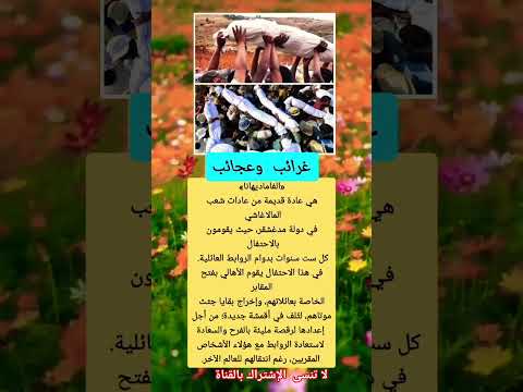 الفاماديهانا هي عادة قديمة من عادات شعب المالاغاشي في دولة مدغشقر حيث يقومون بالاحتفال