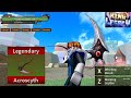 NOOB gets *NEW* LEGENDARY sword ACROSCYTH in SB raid | KING LEGACY