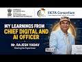 Chief Digital & AI Officer Program | Rajesh Yadwad’s Experience | IIT Kanpur