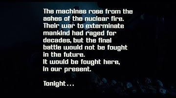 Opening (Future War 2029) | The Terminator [Open Matte, Remastered]