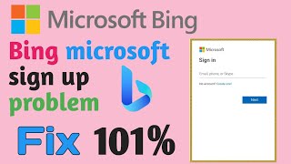 How To Sign Up Bing App Microsoft Bing Me Account Kaise Banaye Bing App Use Kaise Karen