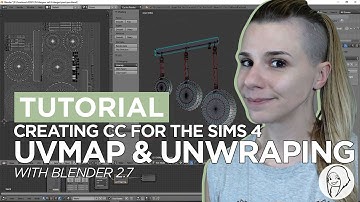 TUTORIAL - Creating CC for The Sims 4 - UVMAP and UNWRAPPING with blender 2.7