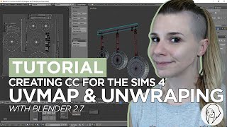 TUTORIAL - Creating CC for The Sims 4 - UVMAP and UNWRAPPING with blender 2.7