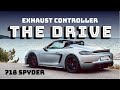 Porsche 718 Spyder - DRIVE, Exhaust valve controller install from Cargraphic