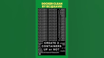 #Shorts - Docker Tips : remove all containers and all images by ID (oneliner)