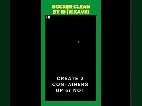 #Shorts - Docker Tips : remove all containers and all images by ID (oneliner)