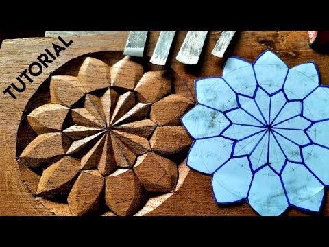 Beginners very easy wood carving tutorial