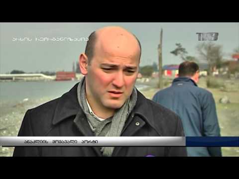 TV8 - ანაკლიის მომავალი პორტი ინვესტორმა დაათვალიერა (04.03.2015)
