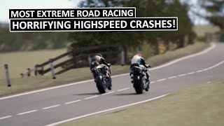 Most Horrifying Highspeed Crashes Extreme Road Racing