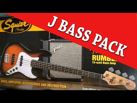 squier-affinity-j-bass-pack-unboxing-with-cranbourne-music