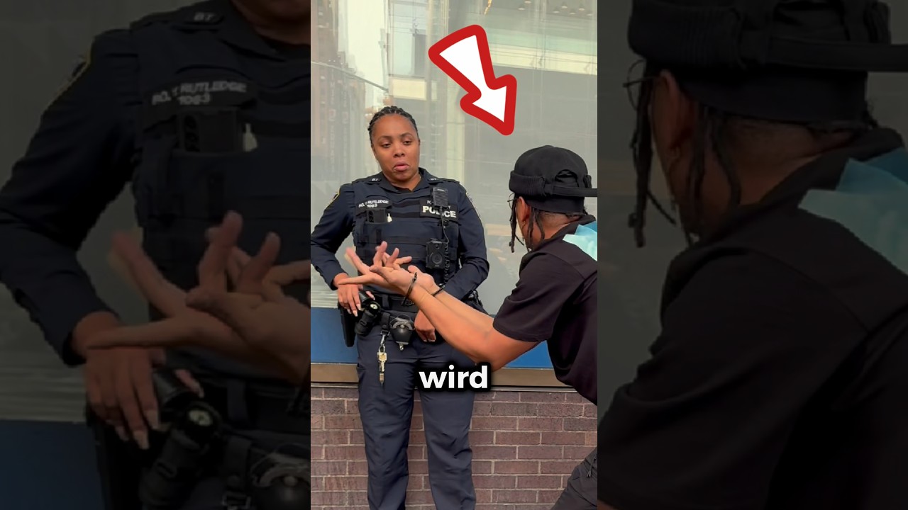 Wird er sich aus den Handschellen befreien?😱😳