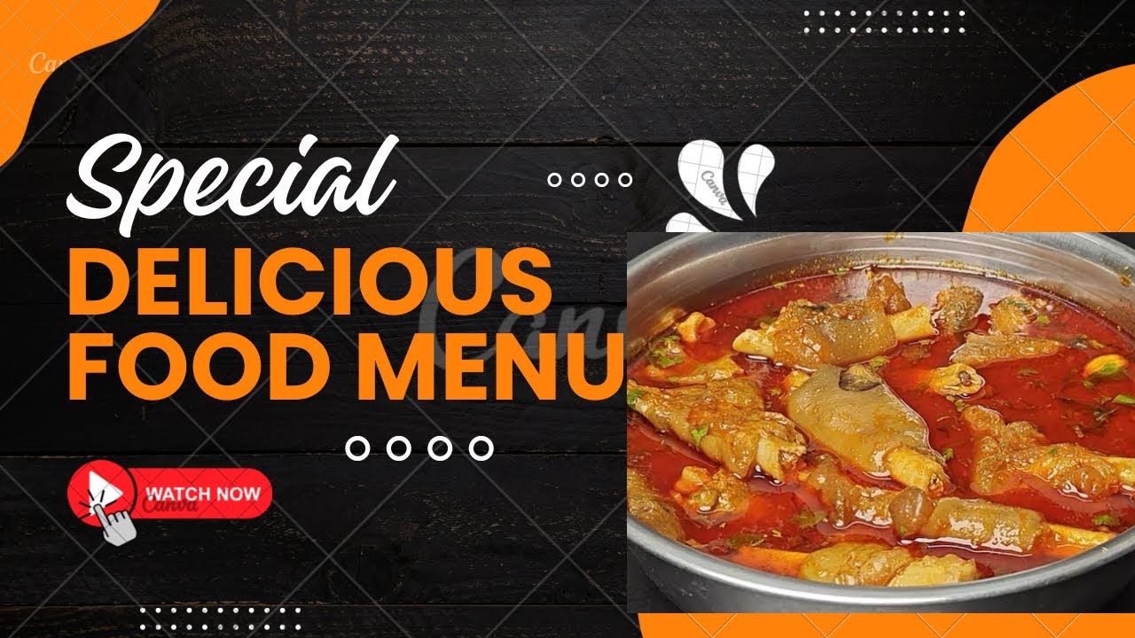 Mutton paya recipe/goat leg recipe /winter special 