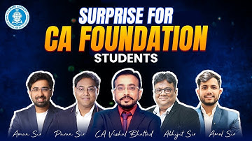 Welcome to CA Foundation Vsmart Youtube Channel, Your Ultimate Learning Hub!