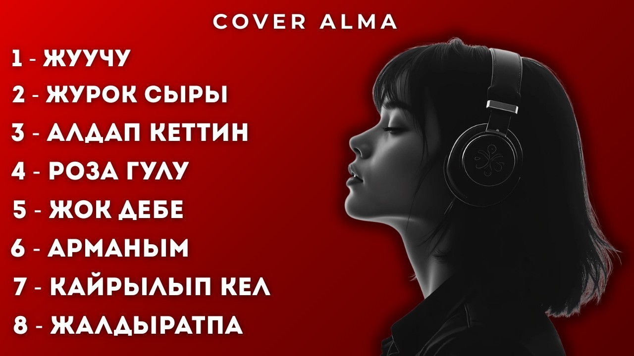 Cover Alma - Күнү бою угуп жүрчү хит ырлар | Кыргызча Ырлар | Жаны Ырлар | Эски Ырлар