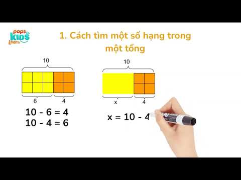 Toán Lớp 2 - Tìm một số hạng trong một tổng (Phần 1) | Học Toán cùng PKL T226