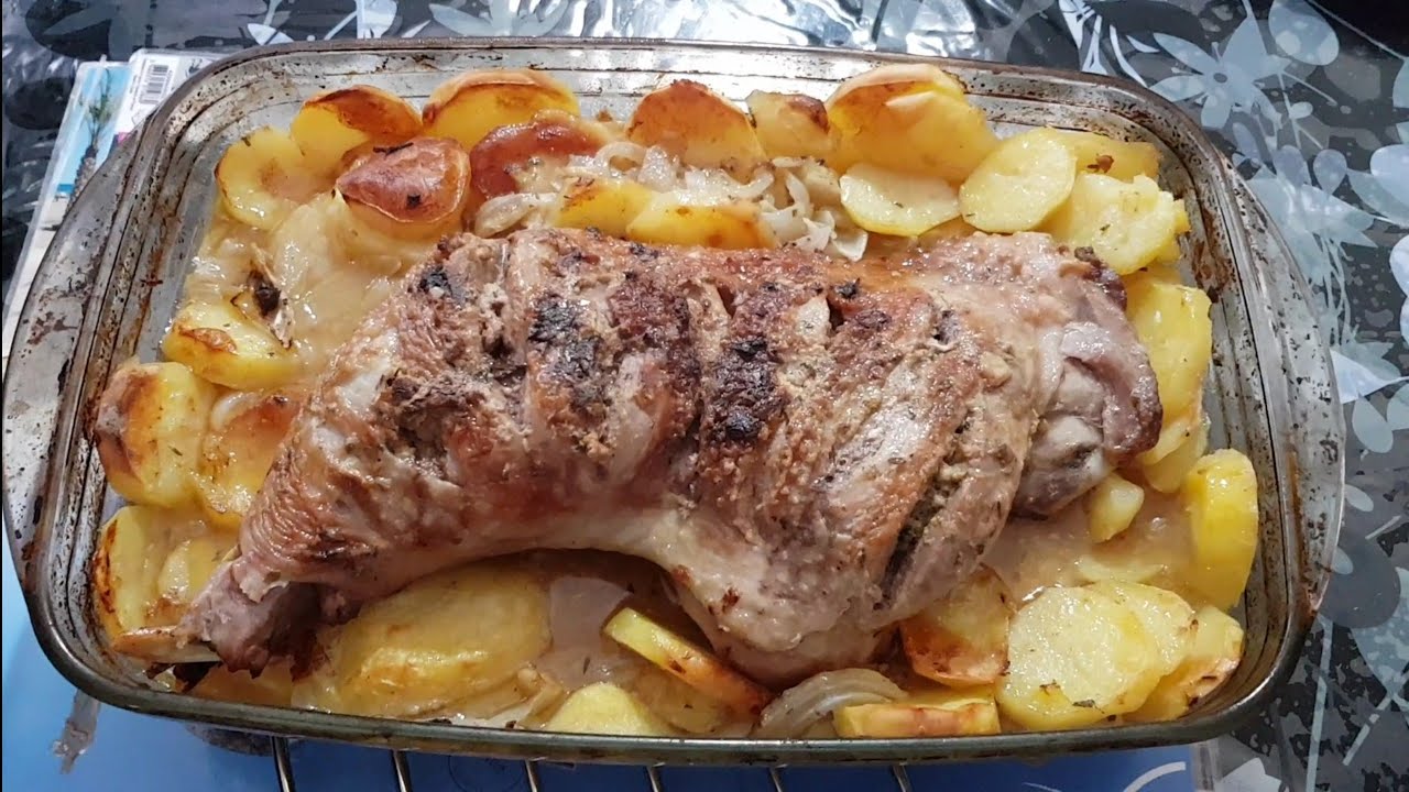 Recette De Cuisse De Dinde Au Four Avec Les Pommes De Terre