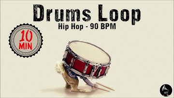 Hip Hop / Rap - DRUMS LOOP - 90 BPM