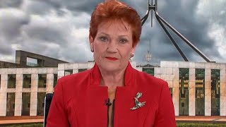 Im Standing Up For The Jewish Pauline Hanson Told To Remove Israel Scarf In Parliament