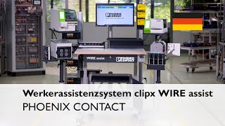 Werkerassistenzsystem für die Leitervorbereitung – clipx WIRE assist