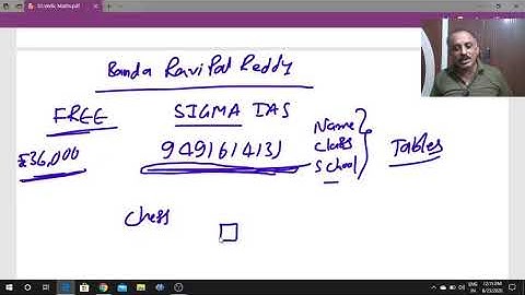 5) Vedic Maths (Speed Maths) for speed calculations by Banda Ravipal Reddy