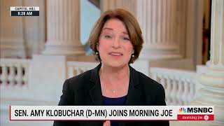 Amy Klobuchar suggested voting for Democrats would stop hurricanes.