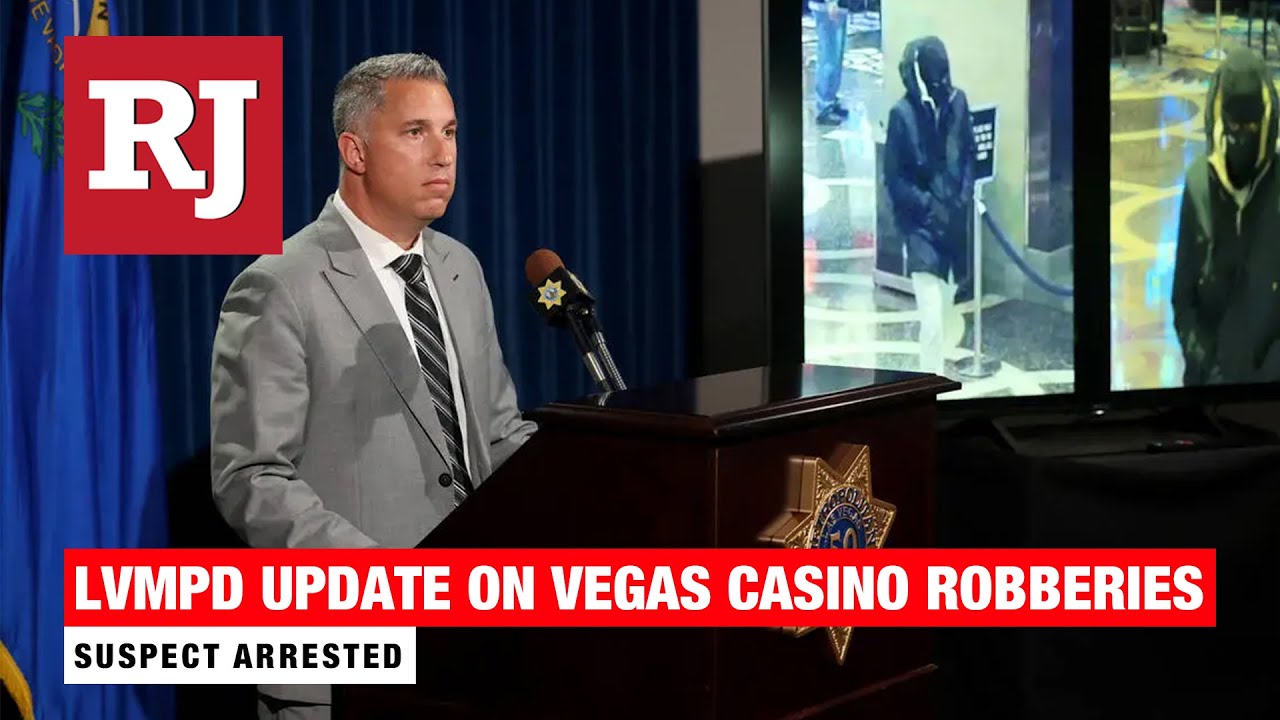 Las Vegas Casino Armed Robberies Suspect Arrested YouTube