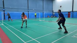 Saturday Badminton Games 29-08-20 Aldsangie Vs Royran