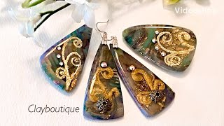 Polymer Clay Vintage Faux Lampwork