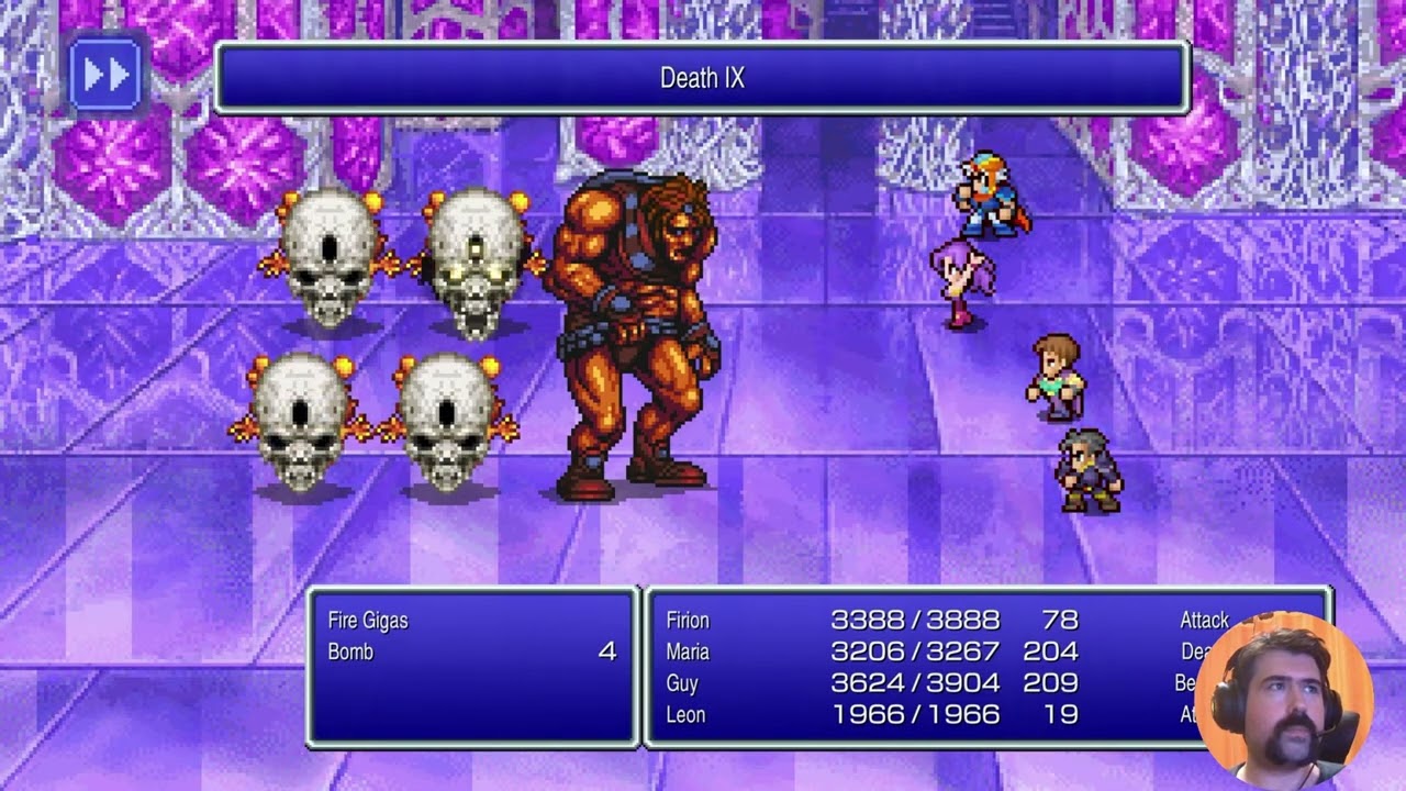 Final Fantasy II Playthrough - Pandaemonium (All Treasure Chests)