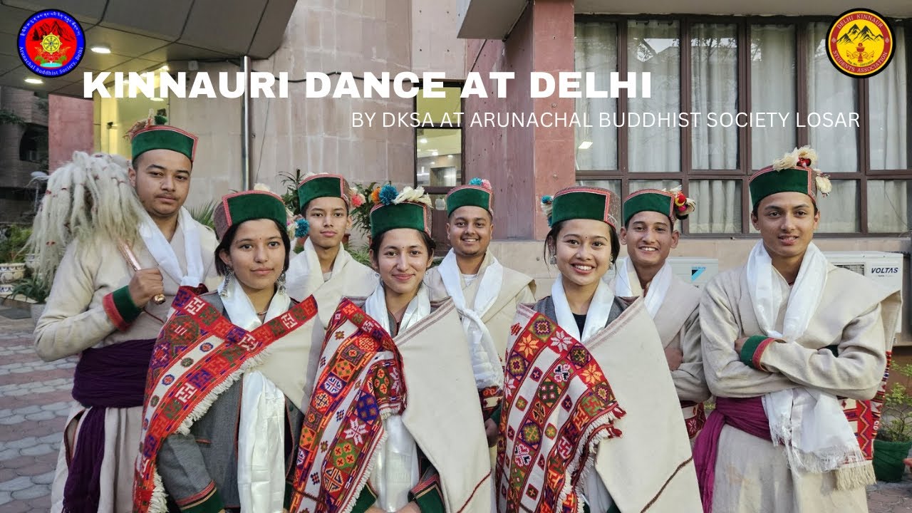 Kinnauri Dance At Delhi || Arunachal Buddhist Society Losar Celebration 🐲