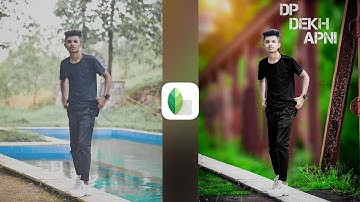 Snapseed Background Change Photo Editing Tricks | snapseed stylish photo editing - Niraj Editz
